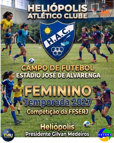 Heliópolis inicia a formação das equipes de futebol feminino para 2027